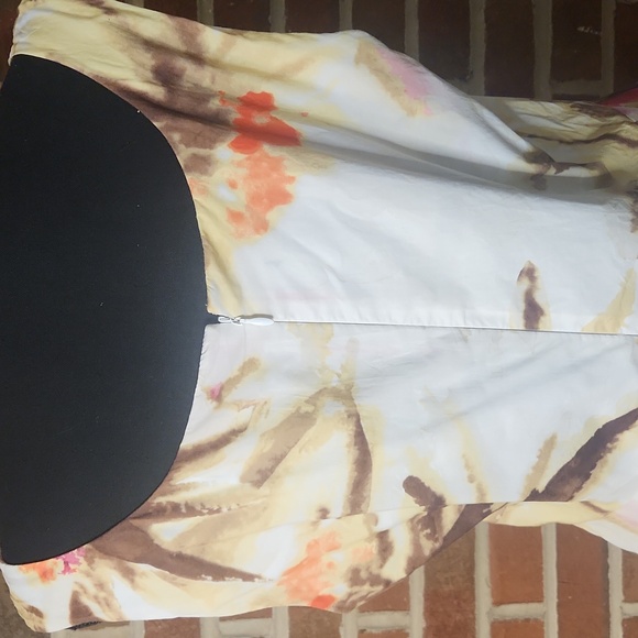 Talbots Watercolor Floral Sleeveless Dress, Sizr 12 - Picture 5 of 7